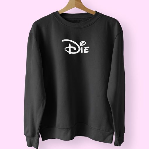 Die Logo Disney 90s Sweatshirt Design