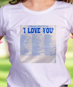 Different Ways Say I Love You Funny Christmas T Shirt