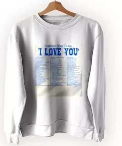 Different Ways Say I Love You Ugly Christmas Sweater 4