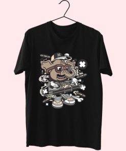 Dj Elephant Funny Graphic T Shirt 4