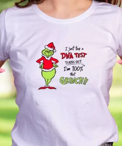 Dna Test I’M 100 Percent Grinch Thanksgiving Vintage T Shirt
