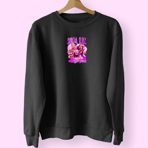 Doja Cat Hot Pink Graphic Sweatshirt Design