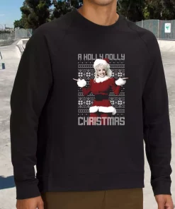 Dolly Parton Holly Dolly Christmas Sweatshirt Xmas Outfit