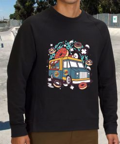 Donut Van Funny Graphic Sweatshirt 3