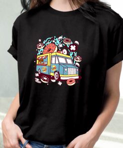 Donut Van Funny Graphic T Shirt 3
