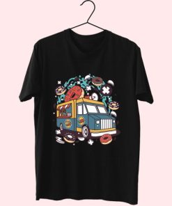 Donut Van Funny Graphic T Shirt 4