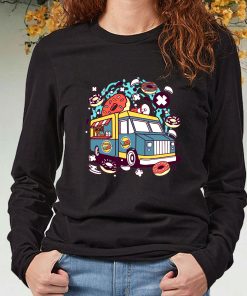 Donut Van Funny Long Sleeve T shirt 3