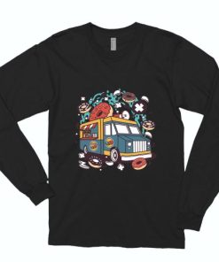Donut Van Funny Long Sleeve T shirt 4