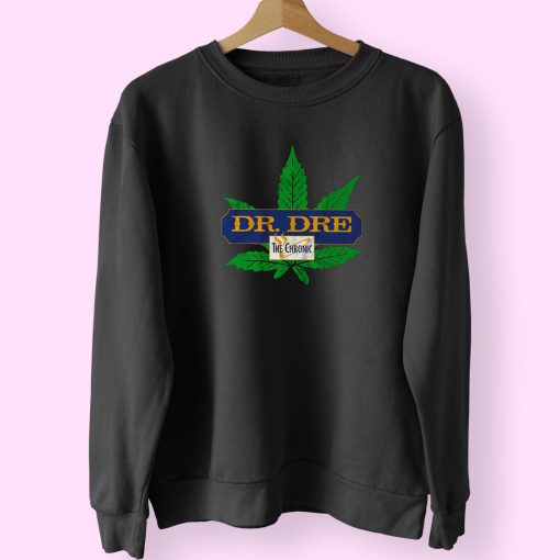 Dr Dre The Chronic Promo Death Row Aesthetic Graphic Sweatshirt Design