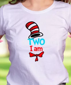 Dr Seuss Two I Am Thanksgiving Vintage T Shirt