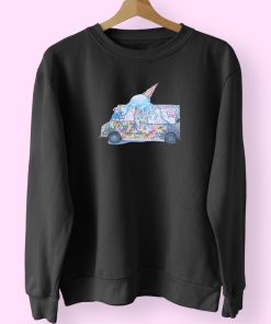 Drew House Ice Cream Truck Graphic Sweatshirt Design
