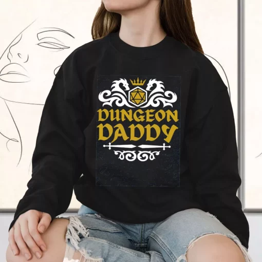 Dungeon Daddy Funny Father Day Sweatshirt