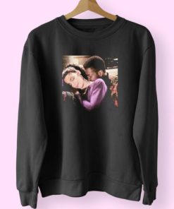 Dwayne And Whitley Photoshoot Retro Sweatshirt Design