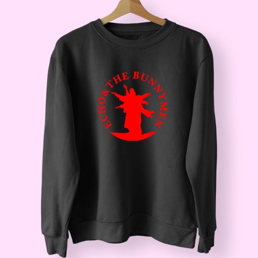 Echo And The Bunnymen Punk Rock 90s Style 70s Sweatshirt Inspired