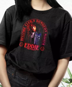 Eddie Munson Hellfire Club Dungeon Master Casual Trendy T Shirt