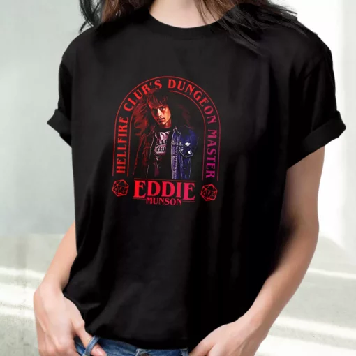 Eddie Munson Hellfire Club Dungeon Master Casual Trendy T Shirt