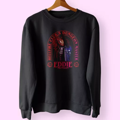 Eddie Munson Hellfire Club Dungeon Master Trendy Sweatshirt Style