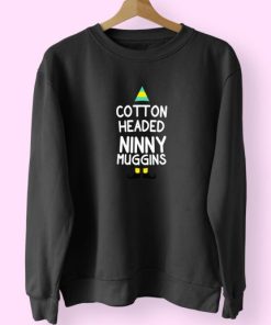 Elf Quote Cotton Headed Ninny Muggins Vintage 70s Sweatshirt