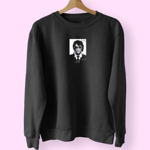 Elvis Presley Mugshot Graphic Sweatshirt Design