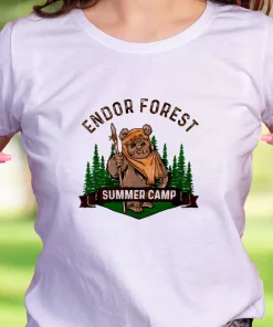 Endor Forest Summer Camp Thanksgiving Vintage T Shirt