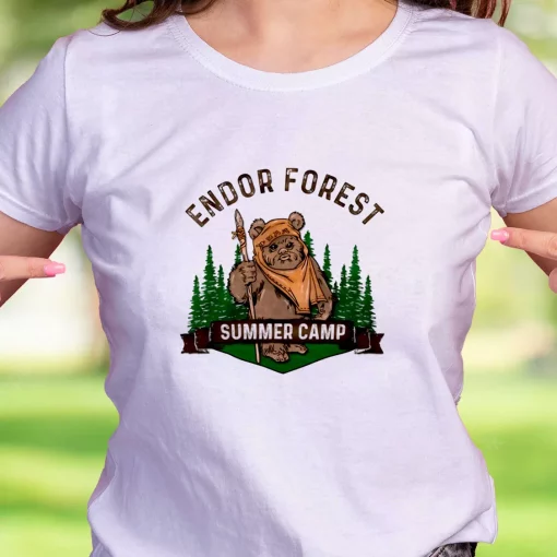 Endor Forest Summer Camp Thanksgiving Vintage T Shirt