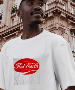 Enjoy Flat Earth ItS The Real Thing Casual Earth Day T Shirt 3