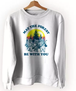 Ewok Sunset May The Forest Be With You Sweatshirt Earth Day Costume Ewok Sunset May The Forest Be With You Sweatshirt Earth Day Costume