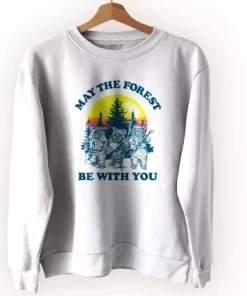 Ewok Sunset May The Forest Be With You Sweatshirt Earth Day Costume 3 Ewok Sunset May The Forest Be With You Sweatshirt Earth Day Costume 4