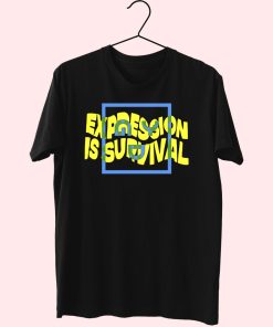 Expression Is Survival Slogan Essential T Shirt 1