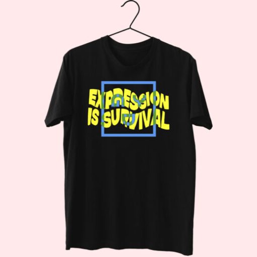 Expression Is Survival Slogan Essential T Shirt
