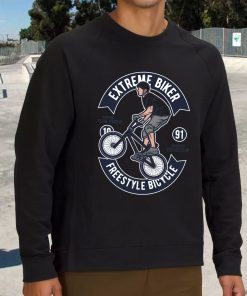 Extreme Bike Funny Graphic Sweatshirt 3