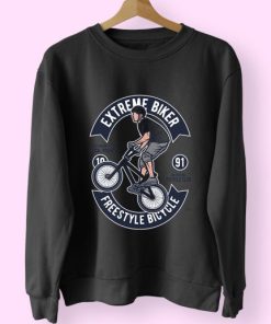 Extreme Bike Funny Graphic Sweatshirt 4