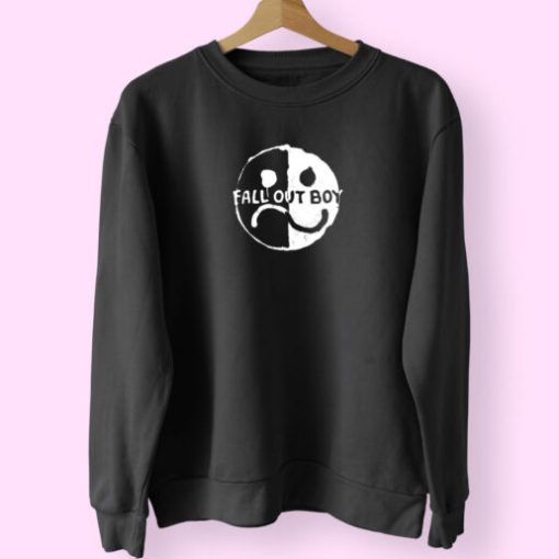 Fall Out Boy Smile Frown Sweatshirt Design