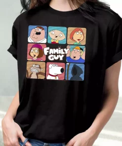Family Guy Group Tv Show Streetwear On Sale Classic 90S T Shirt Style 3