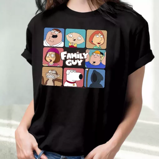 Family Guy Group Tv Show Streetwear On Sale Classic 90S T Shirt Style