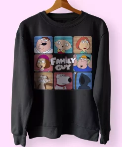 Family Guy Group Tv Show Streetwear On Sale Classic Sweatshirt Style