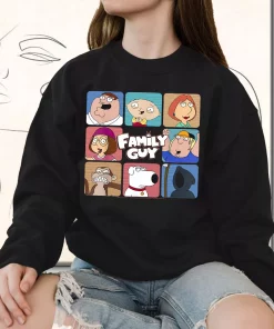 Family Guy Group Tv Show Streetwear On Sale Classic Sweatshirt Style