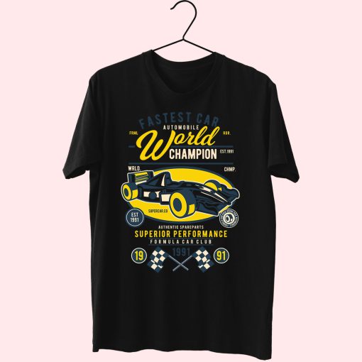 Fastest Car Funny Graphic T Shirt