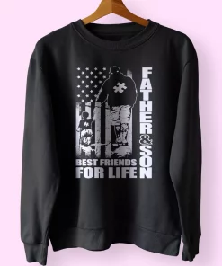 Father And Son Best Friends For Life Funny Father Day Sweatshirt