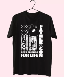 Father And Son Best Friends For Life T Shirt For Dad