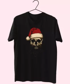 Father Christmas Santa Skull T Shirt Xmas Design 3 Father Christmas Santa Skull T Shirt Xmas Design 4