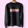Father Figure Dunkin Donuts Style Funny Father Day Sweatshirt