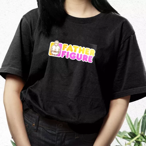 Father Figure Dunkin Donuts Style T Shirt For Dad