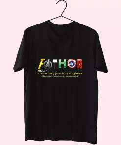 Fathor Noun Like A Dad T Shirt For Dad