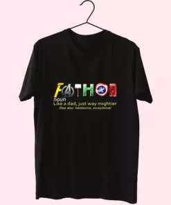 Fathor Noun Like A Dad T Shirt For Dad 4