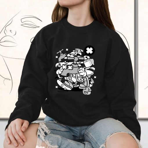 Faucet Funny Graphic Sweatshirt