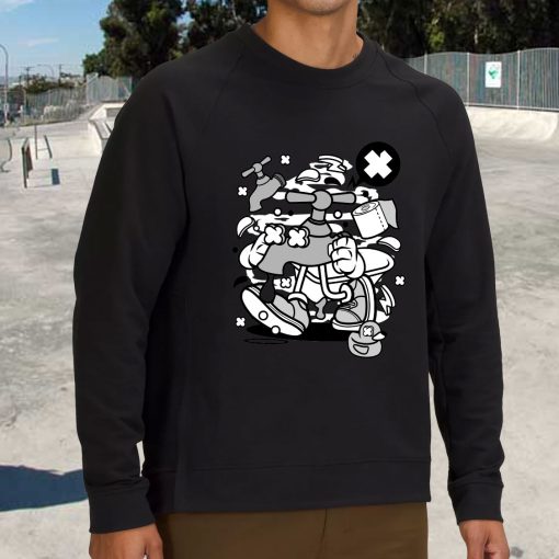 Faucet Funny Graphic Sweatshirt