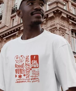 Feminist Empower The Planet Quote Casual Earth Day T Shirt 2 Feminist Empower The Planet Quote Casual Earth Day T Shirt 3