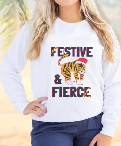 Festive And Fierce Ugly Christmas Sweater 2 Festive And Fierce Ugly Christmas Sweater 3