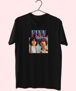 Finn Wolfhard Vintage Black Rapp Essentials T Shirt